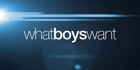 whatboyswant|Series